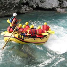 Wildwatersporten raften kajak