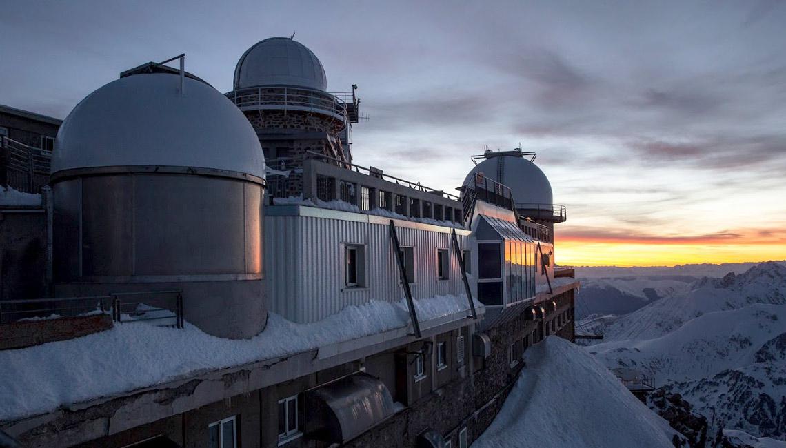 Die Sternwarte des Pic du Midi de Bigorree