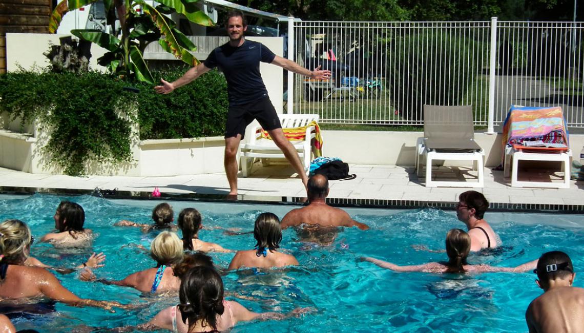 Group lessons aquagym