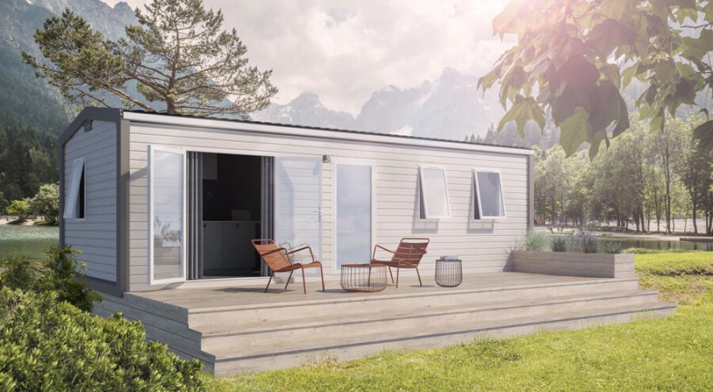 Mobil home 3 chambres, tout confort, avec sa terrasse entièrement couverte 