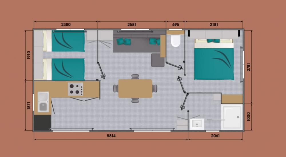 Mobilheim-Plan