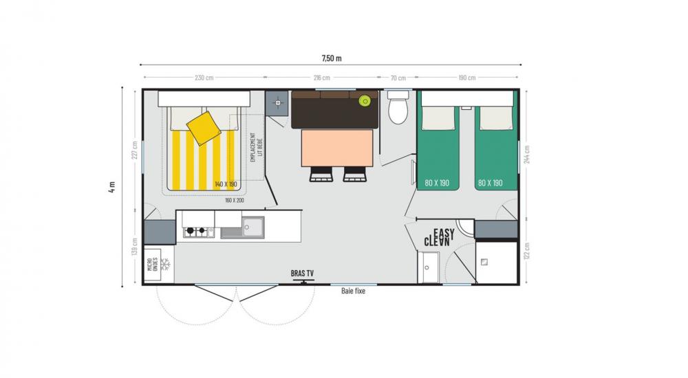 Plan  super mercure Riviéra