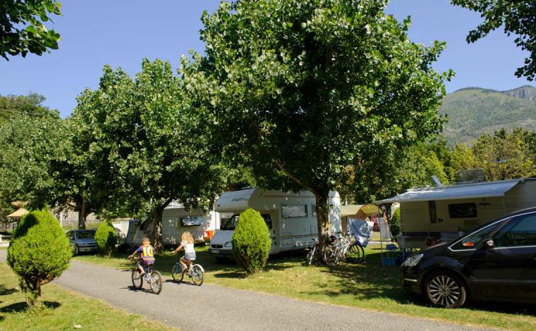 Spacious and shaded pitches